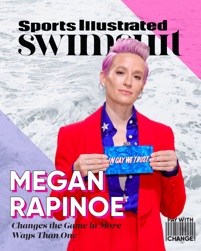 Megan Rapinoe SI Swimsuit Daily Cover In Gay We Trust